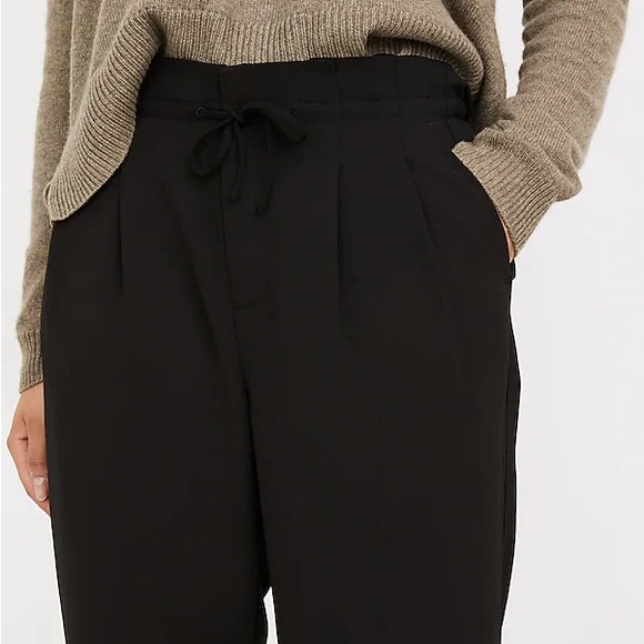 Madewell Drapey Drawstring Paperbag Pants - Picture 2 of 3